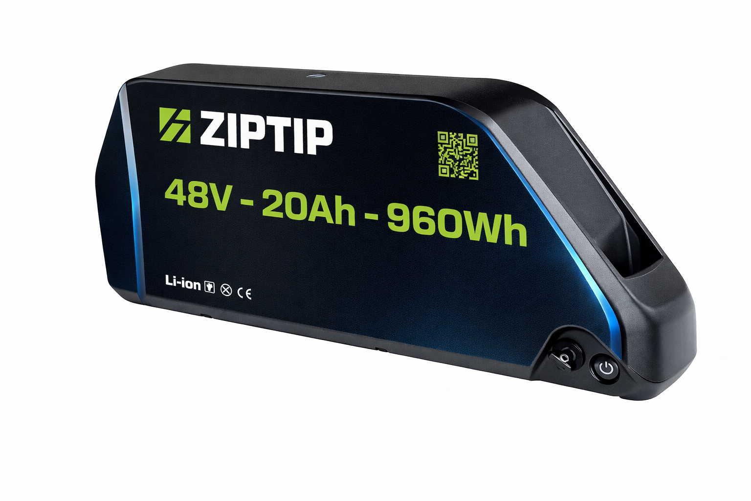Acumulator Li-Ion 48V 20Ah pentru bicicletă electrică, carcasă DP7, BMS Standard