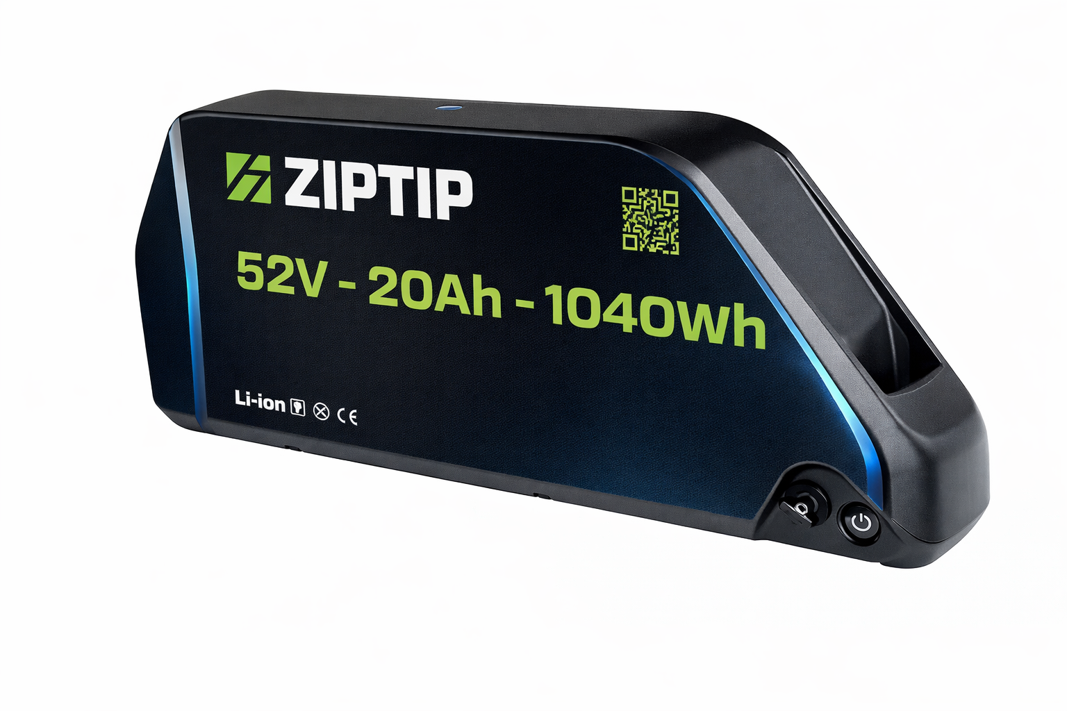 Acumulator Li-Ion 52V 20Ah pentru bicicletă electrică, carcasă DP7, BMS Standard