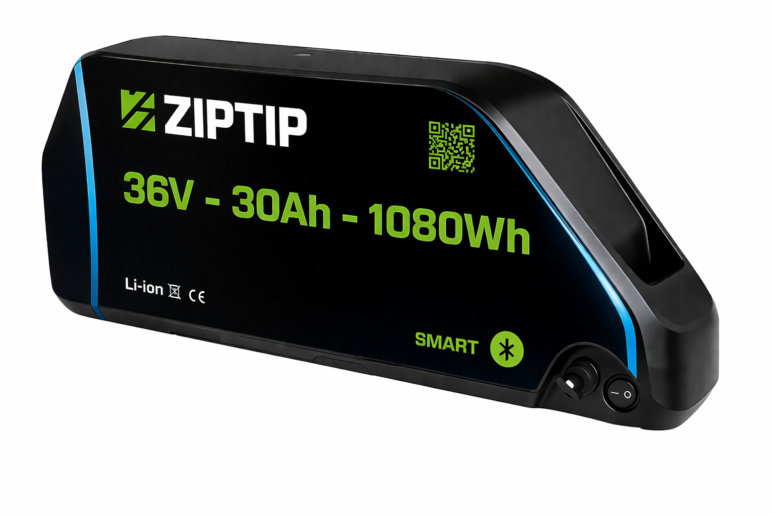 Acumulator Li-Ion 36V 30Ah pentru bicicletă electrică, carcasă DP7, Smart BMS Bluetooth