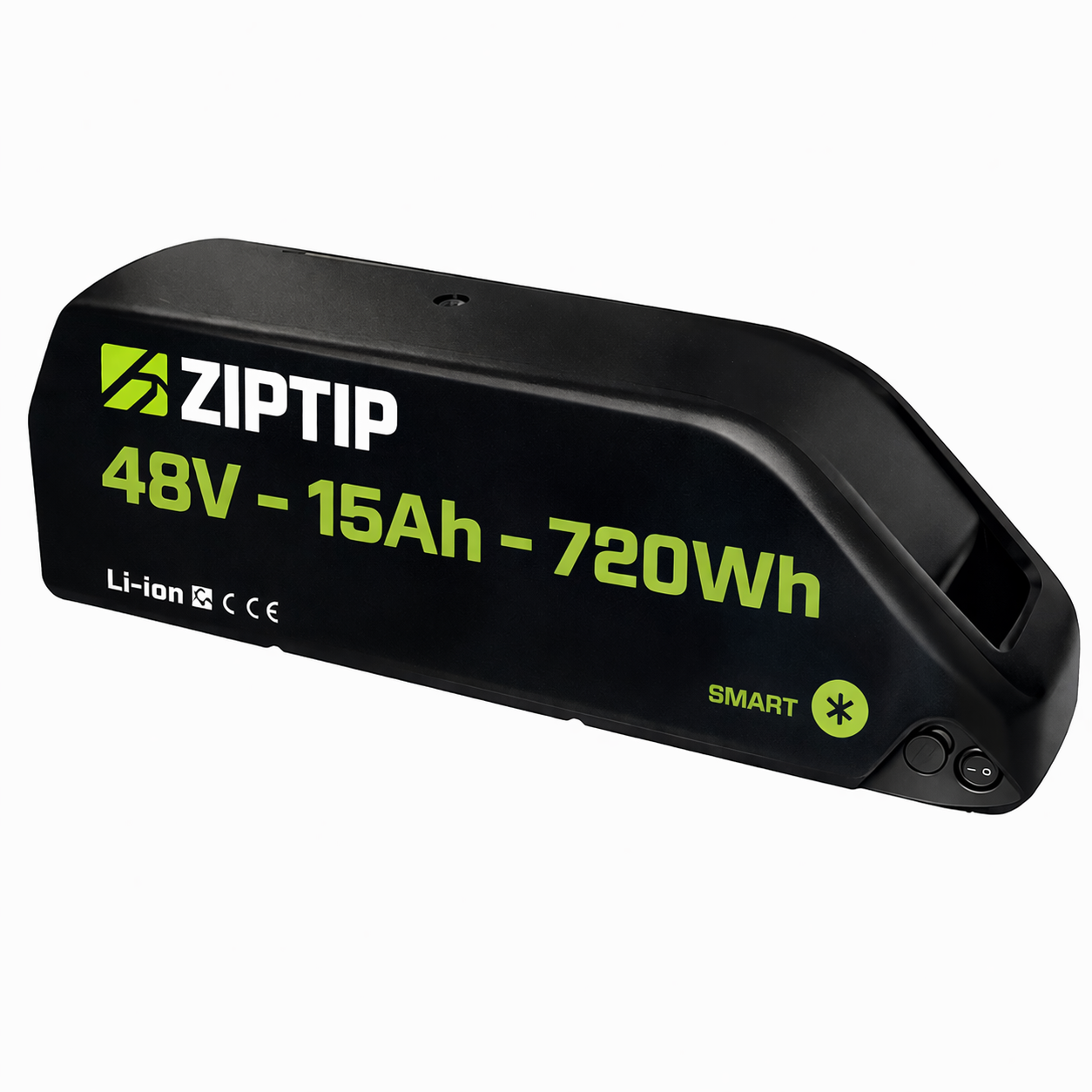 Acumulator Li-Ion 48V 15Ah pentru bicicletă electrică, carcasă DP5, Smart BMS Bluetooth