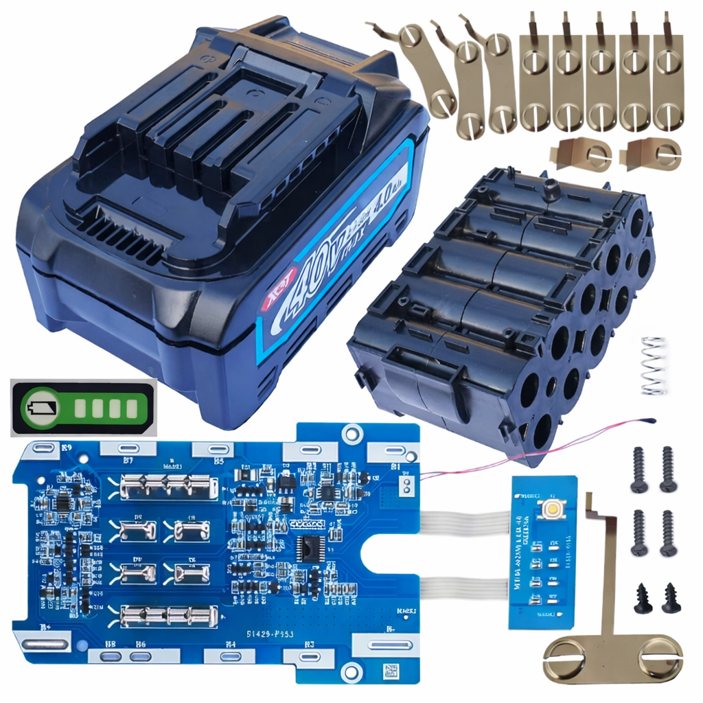 Carcasă acumulator 40V BL4040 / BL4025, compatibilă Makita, cu BMS integrat