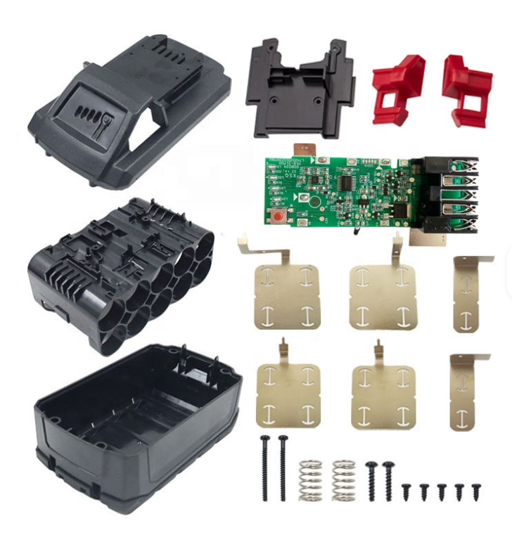 Carcasă acumulator 18V M18S, compatibilă Milwaukee, cu BMS integrat , 10 celule