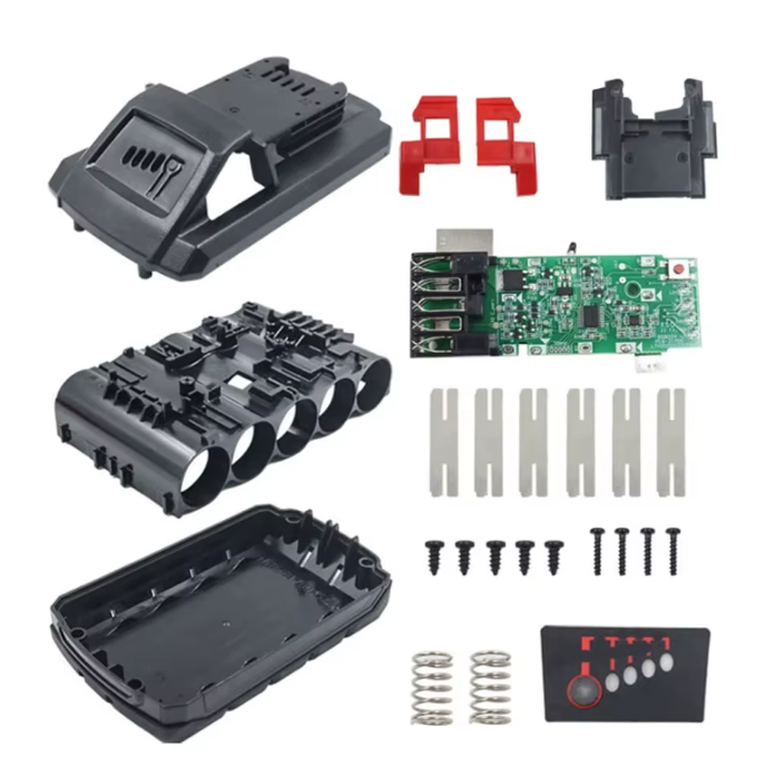 Carcasă acumulator 18V M18S, compatibilă Milwaukee, cu BMS integrat , 5 celule