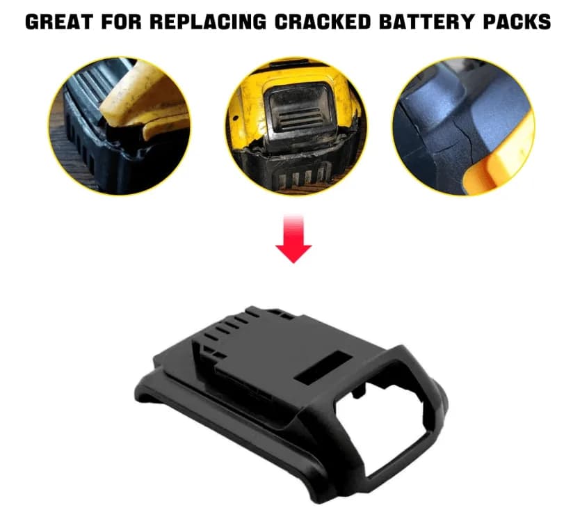 Carcasă acumulator 20V DCB200 / DCB205 / DCB206, compatibilă DeWalt, cu BMS integrat, 10 celule 5
