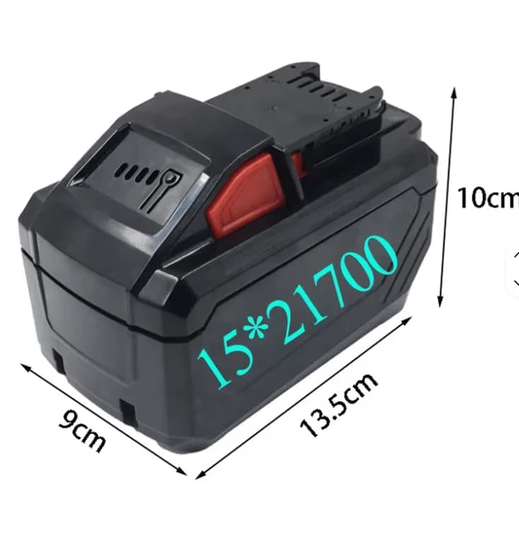 Carcasă acumulator 18V M18S, compatibilă Milwaukee, cu BMS integrat, 15 celule 6