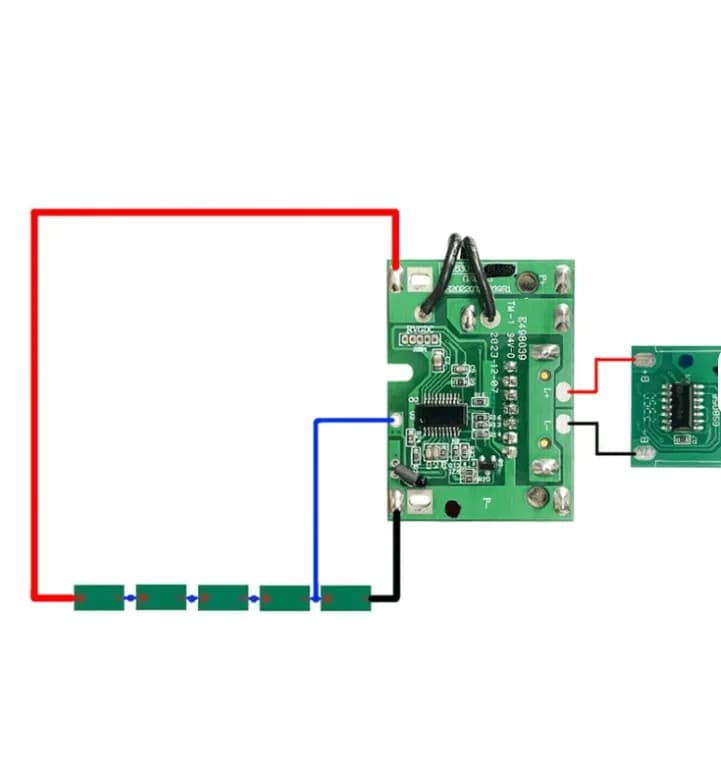 Carcasă acumulator 14,4V BL1430 / BL1460, compatibilă Makita, cu BMS integrat și indicator LED 3