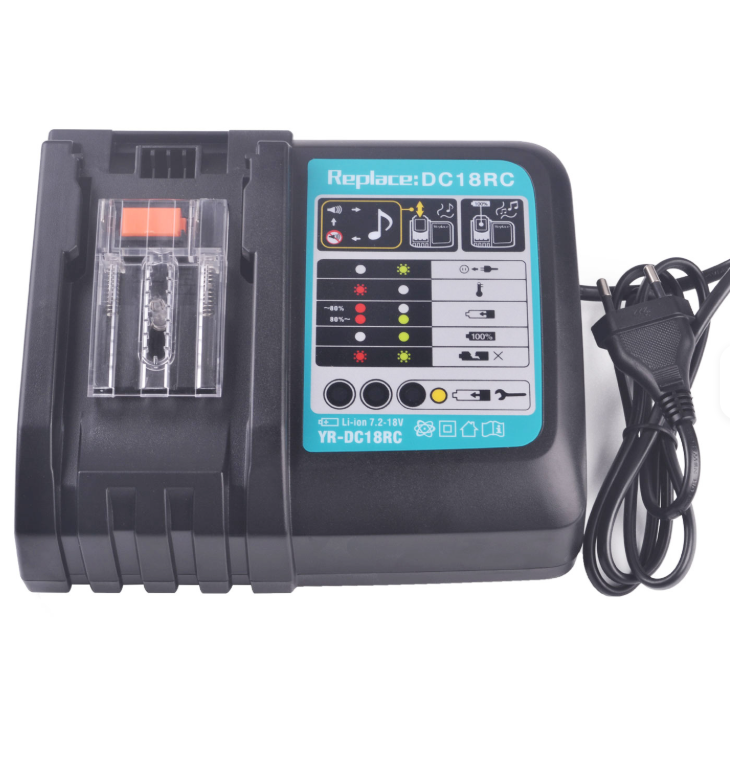 Încărcător acumulatori tip Makita DC18RC, 18V