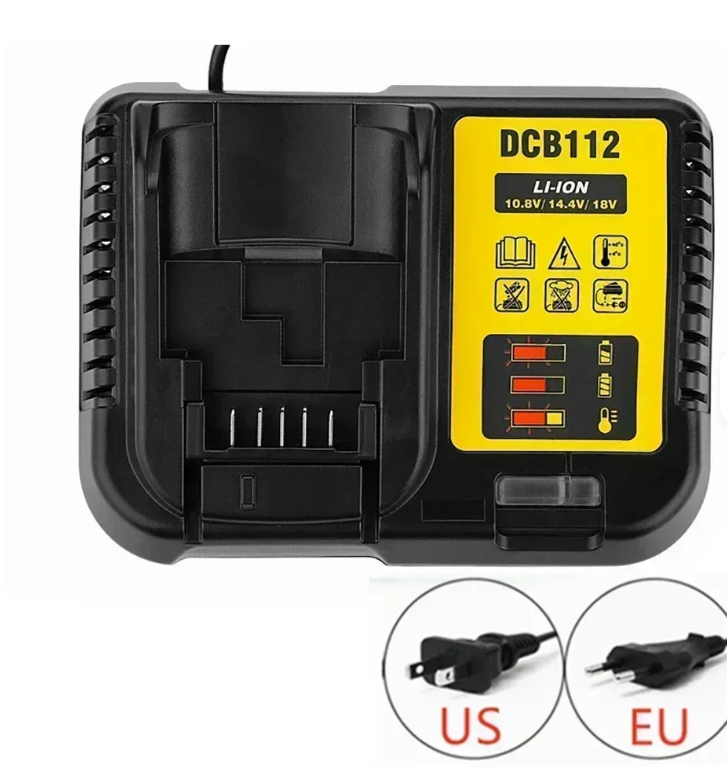 Încărcător acumulatori tip DeWalt DCB112, 10.8V / 12V / 14.4V / 18V / 20V