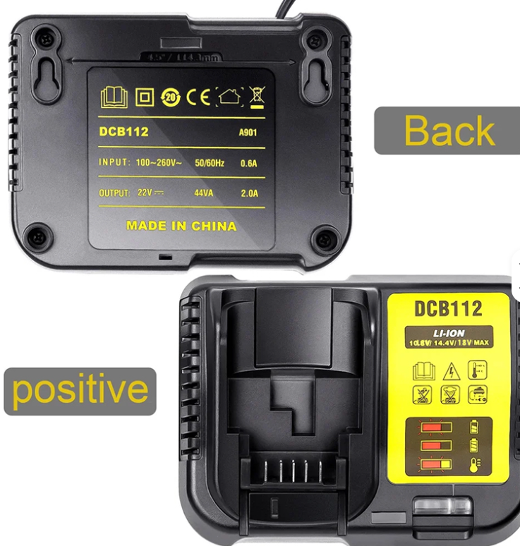 Încărcător acumulatori tip DeWalt DCB112, 10.8V / 12V / 14.4V / 18V / 20V – 2