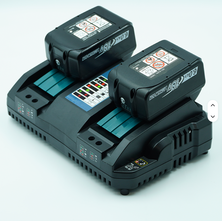Încărcător rapid acumulatori tip Makita, 14.4V / 18V, compatibil BL1430 / BL1850