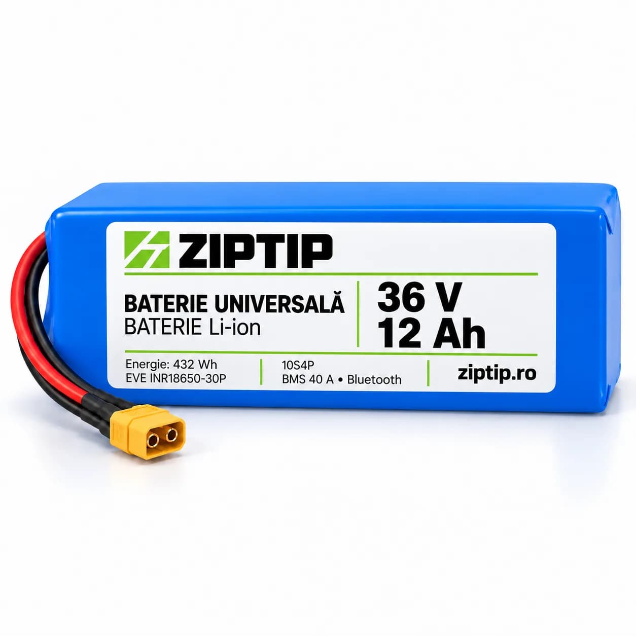 Baterie universală Li-ion 36V, 12–20 Ah | ZipTip
