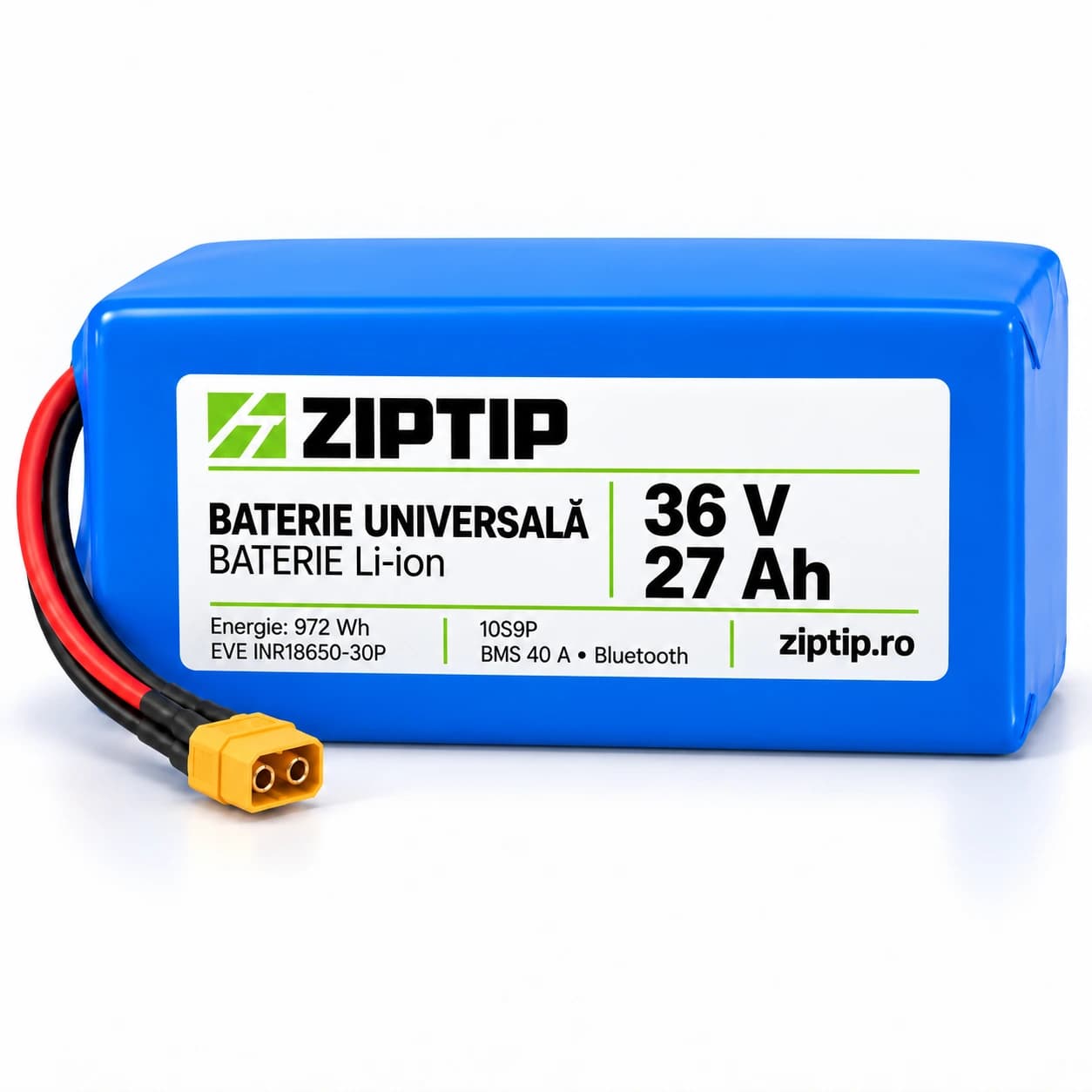 Baterie universală Li-ion 36V, 27–45 Ah | ZipTip