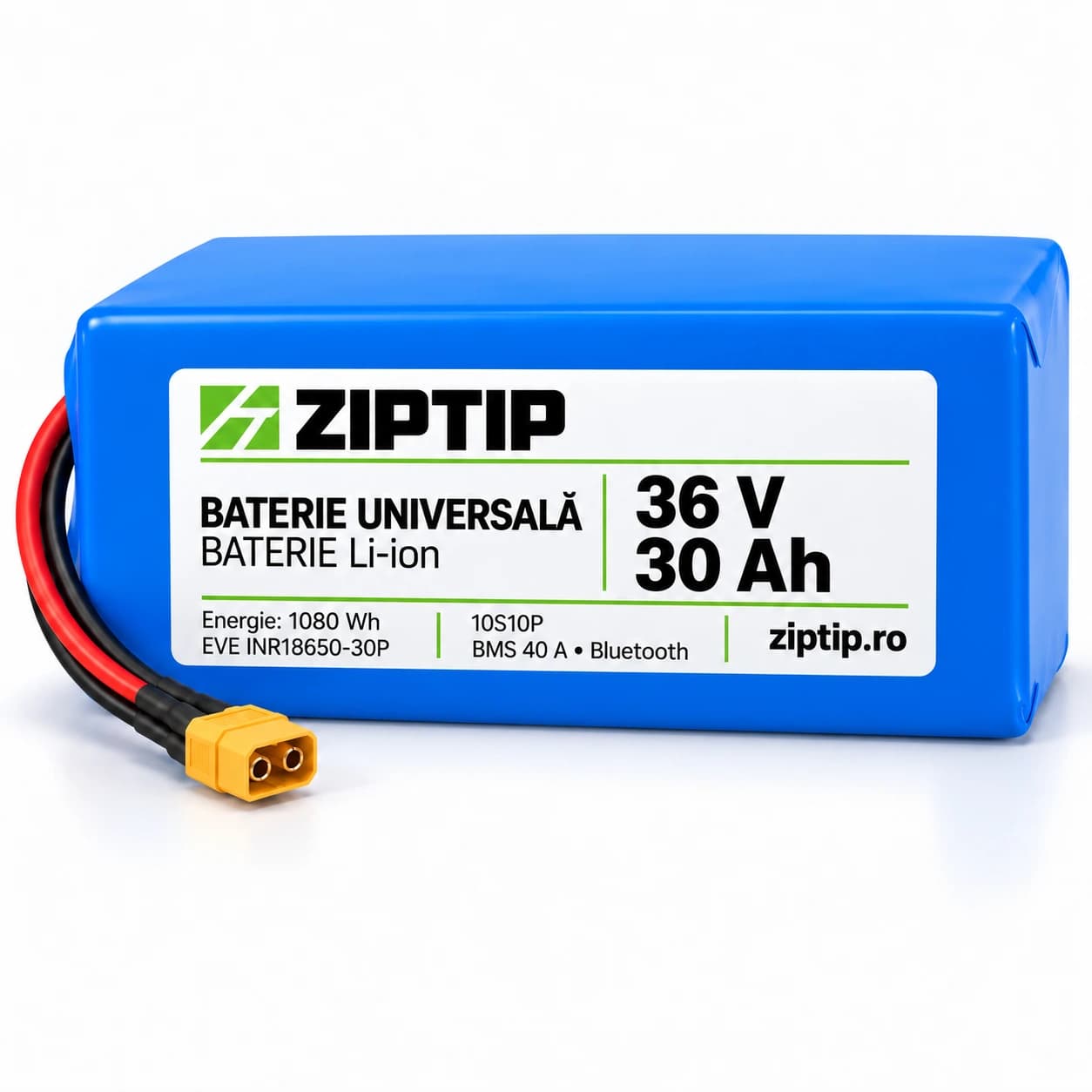 Baterie universală Li-ion 36V, 30–50 Ah | ZipTip