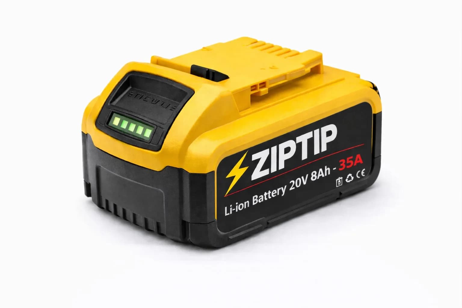 Baterie DeWalt 18V compatibil DCB200 DCB205 DCB206 – 8Ah Li-Ion | ZipTip