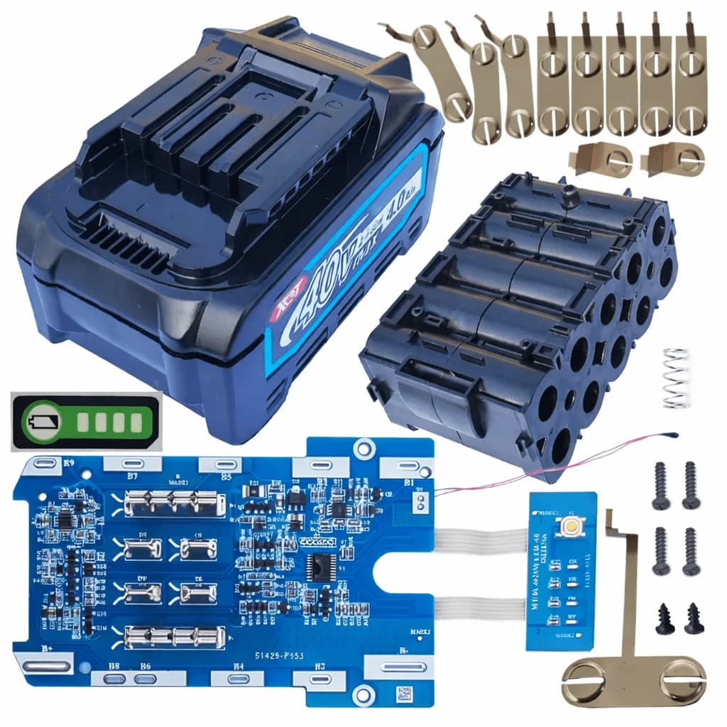Carcasă acumulator 40V BL4040 / BL4025, compatibilă Makita, cu BMS integrat