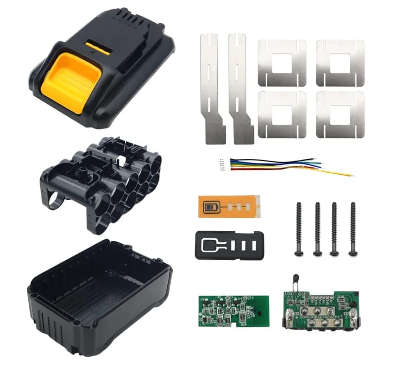 Carcasă acumulator 20V DCB200 / DCB205 / DCB206, compatibilă DeWalt, cu BMS integrat, 10 celule