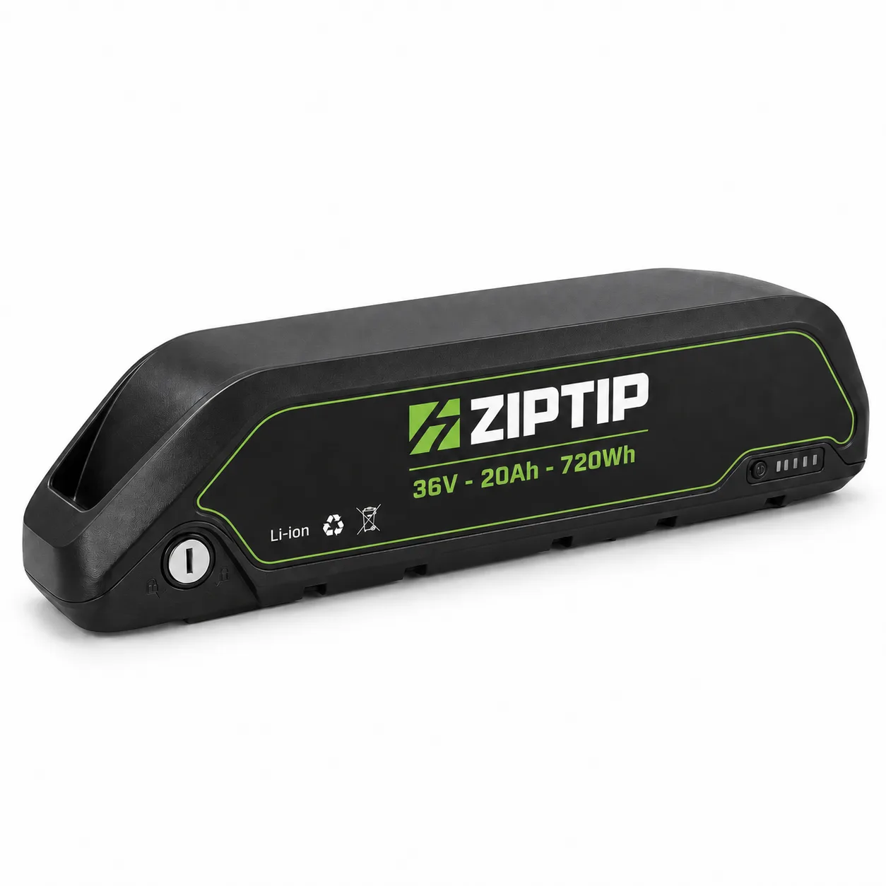 Acumulator Li-Ion 36V 20Ah pentru bicicletă electrică, carcasă DP5, BMS Standard