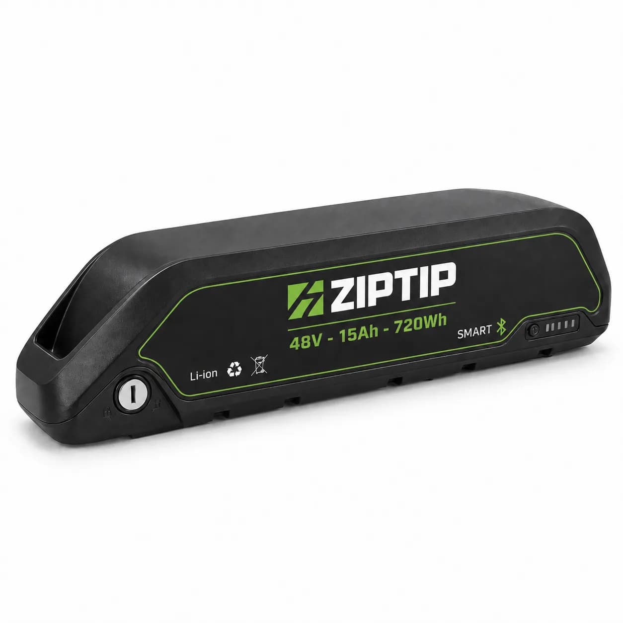 Baterie e-bike 48V 15–20Ah, carcasă DP5, Smart BMS Bluetooth | ZipTip