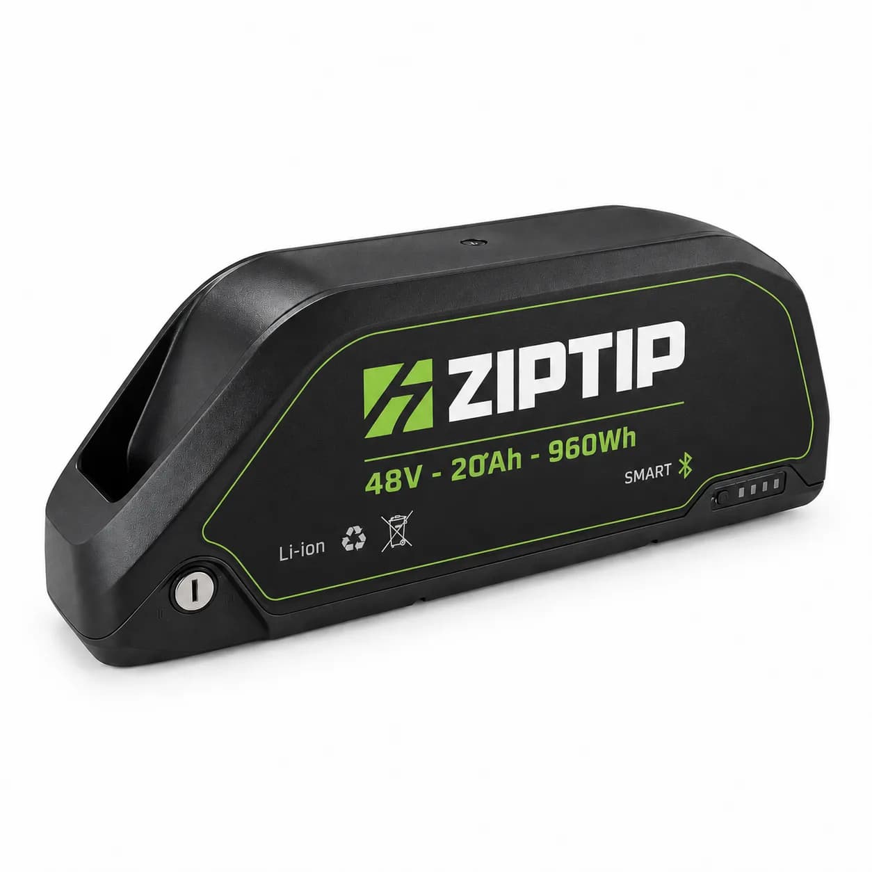 Baterie e-bike 48V 20–25Ah, carcasă DP7, Smart BMS Bluetooth | ZipTip