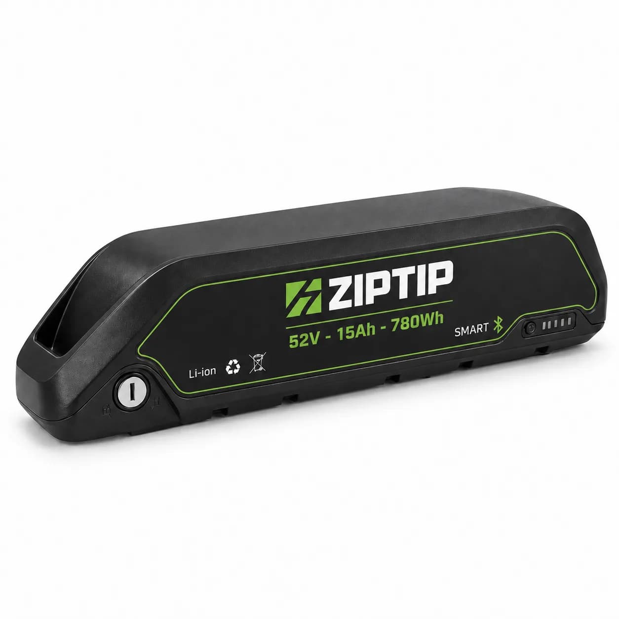 Baterie e-bike 52V 12–15Ah, carcasă DP5, Smart BMS Bluetooth | ZipTip