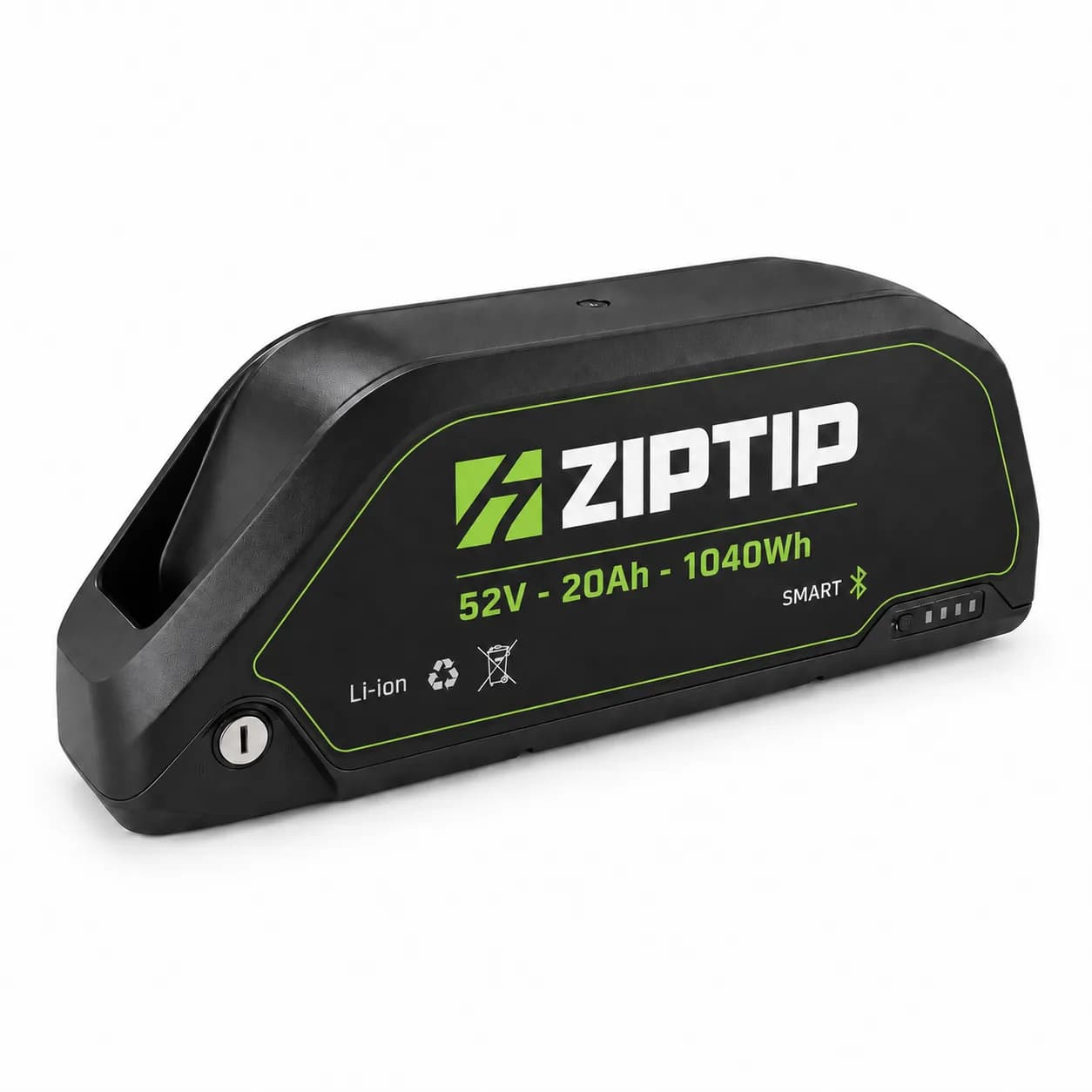 Baterie e-bike 52V 20–25Ah, carcasă DP7, Smart BMS Bluetooth | ZipTip
