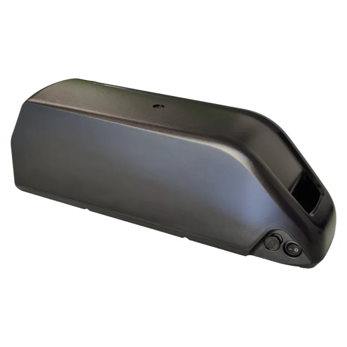 Carcasă Reention DP-5 pentru acumulator e-bike 48V, 56 celule 21700, încărcare 2A, buton ON/OFF
